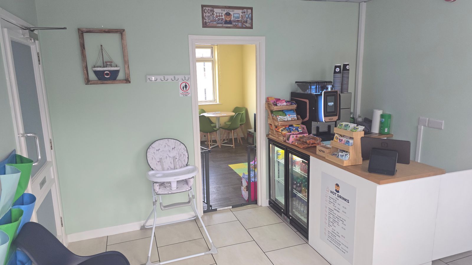 The Little Ferry Reception Desk and Secure Entry Gate