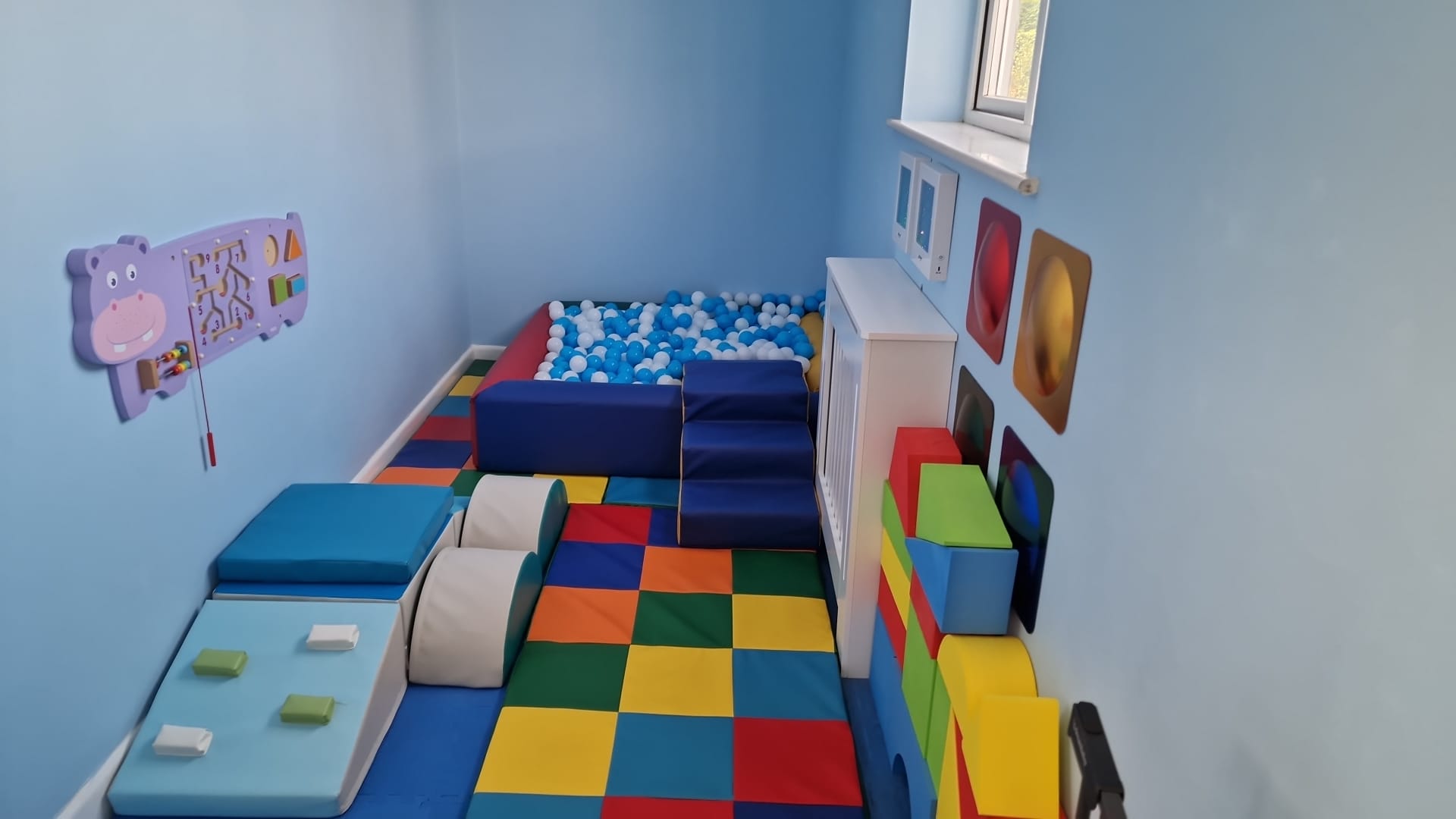 The Rock Pool sensory play zone and ball pit